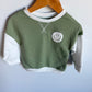 Sage Smiley Long Sleeve / 18-24m