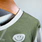 Sage Smiley Long Sleeve / 18-24m