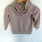 TBA Brown Stripe Bamboo Hoodie / 6-12m