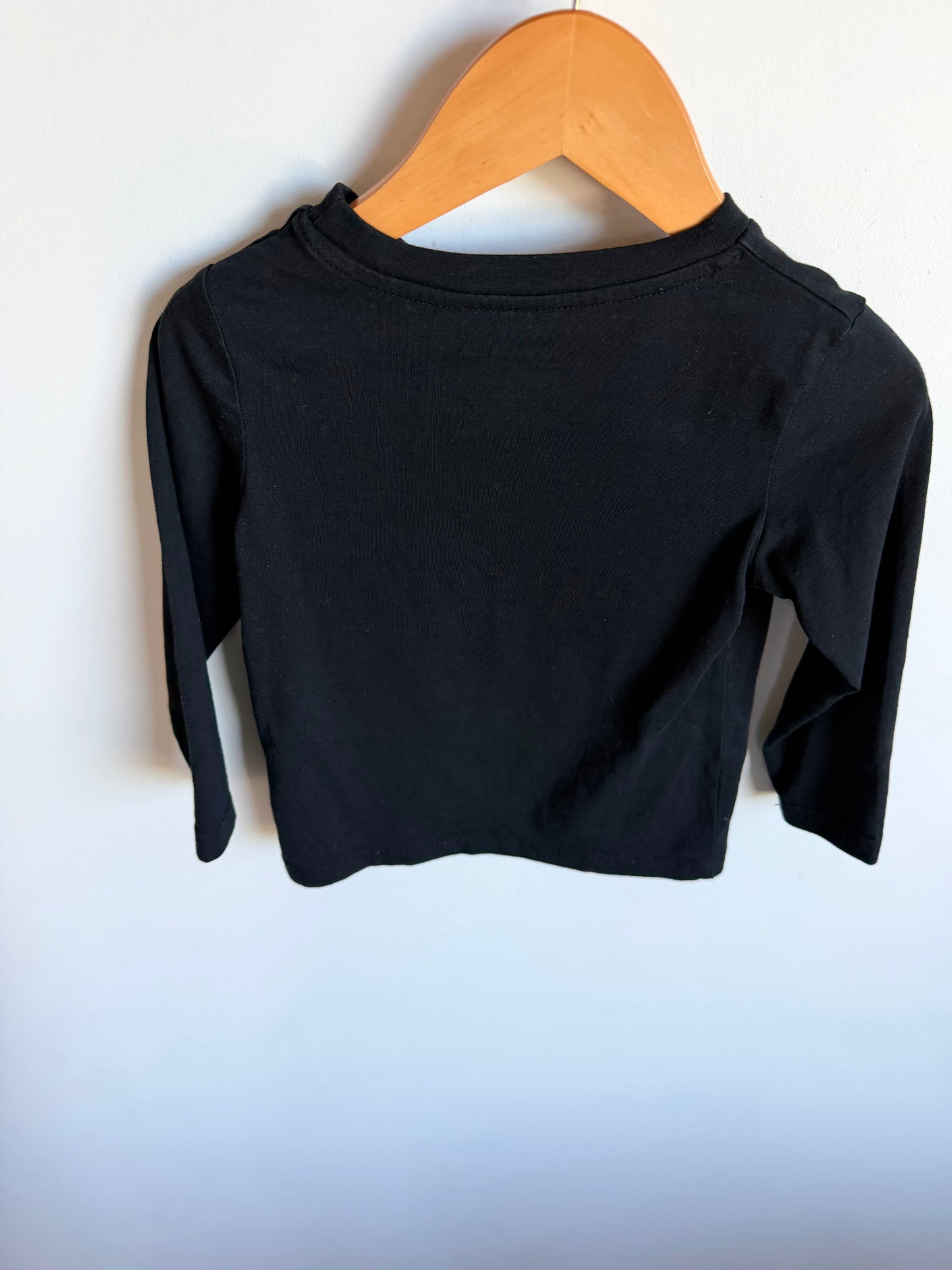 H&M Black Long Sleeve / 18-24m