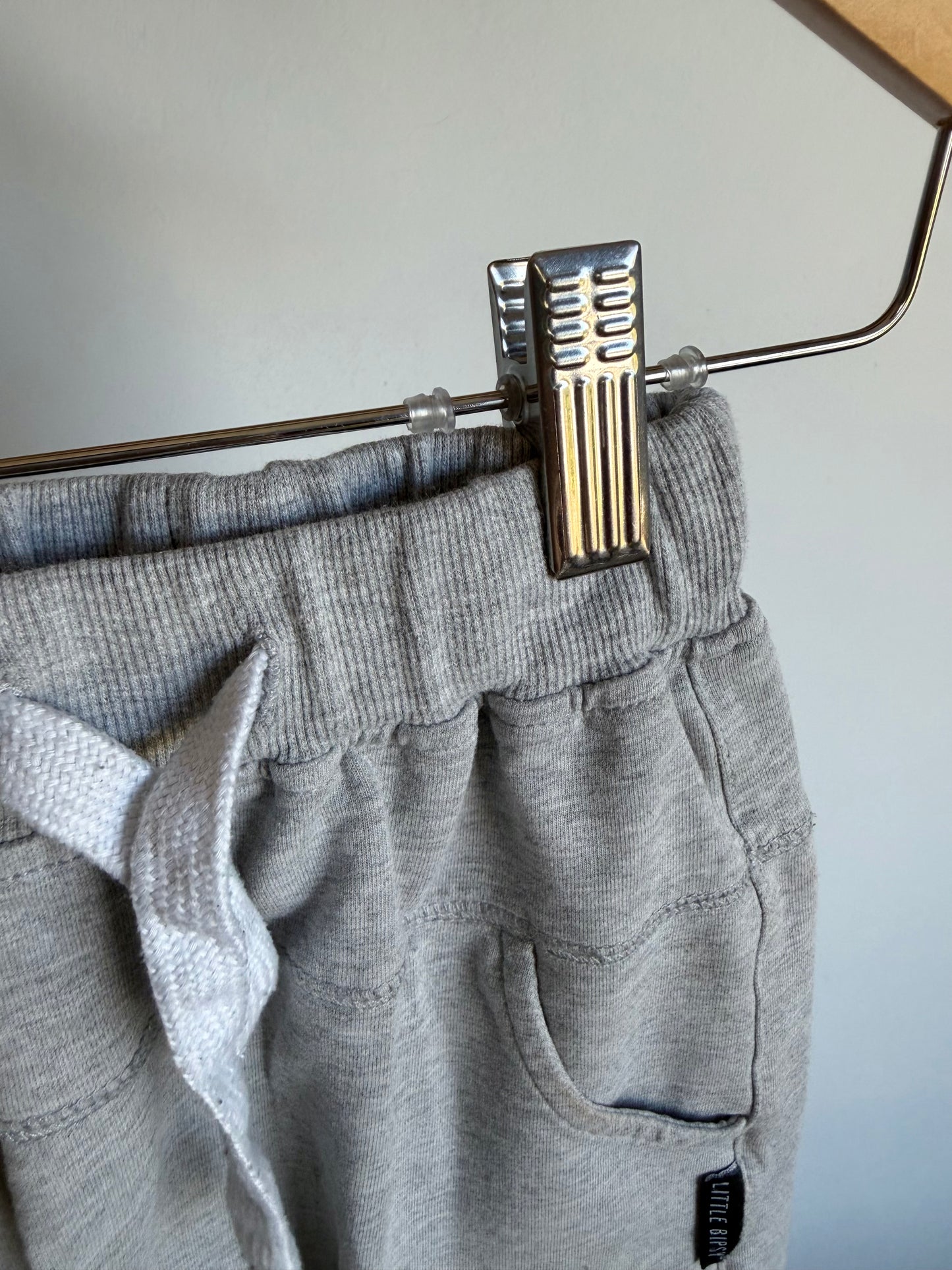 Little Bipsy Grey Joggers / 18-24m
