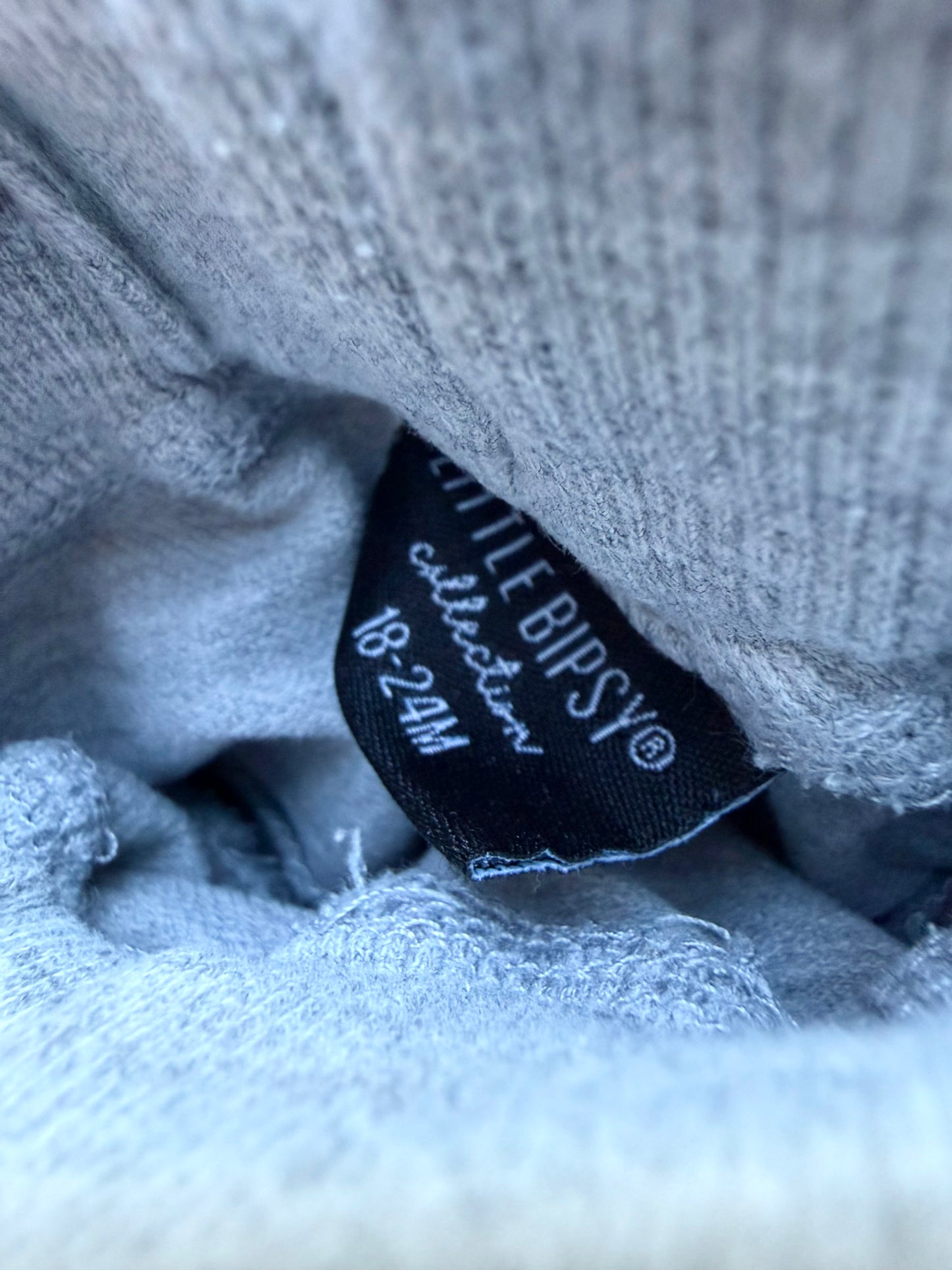 Little Bipsy Grey Joggers / 18-24m