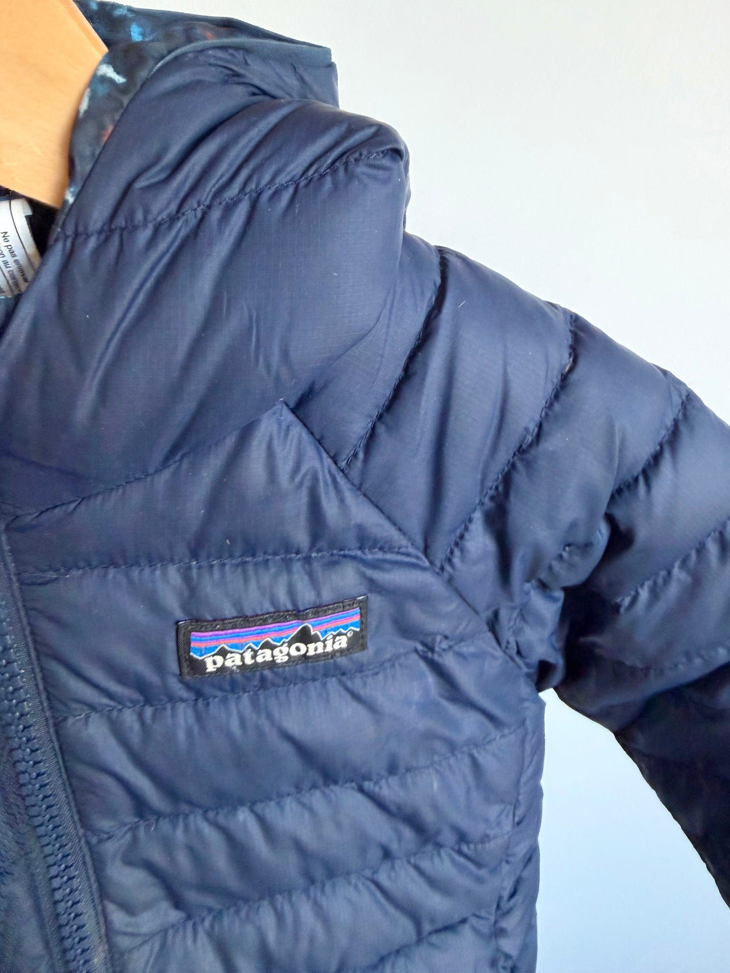 Patagonia Navy Down Jacket / 2T