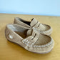 Tan Slide On Loafer Shoes / Size 6 Toddler
