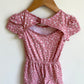 Pink Heart Romper / 2T