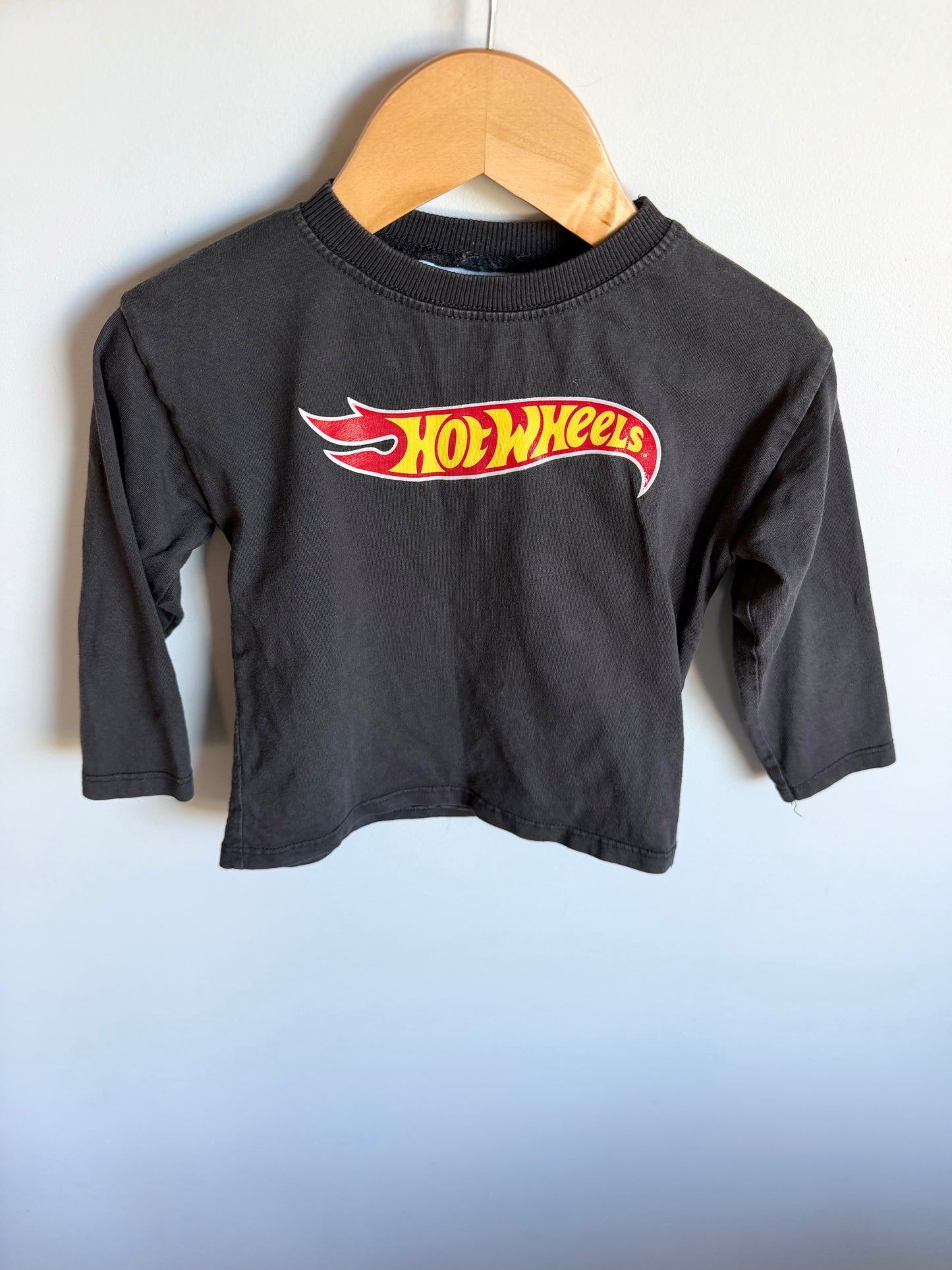 Zara Grey Hot Wheels Long Sleeve / 18-24m