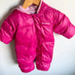 Columbia Pink Bunting Suit / 3-6m