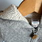 Thick Grey Quilted Zip Hoodie / 18m
