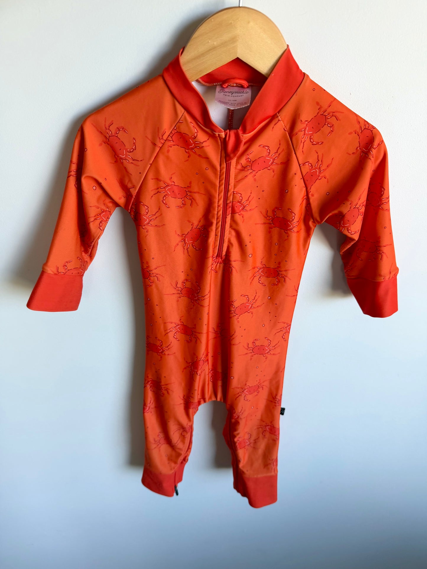Honeysuckle Crab Swimsuit (PLAY) / 12-18m