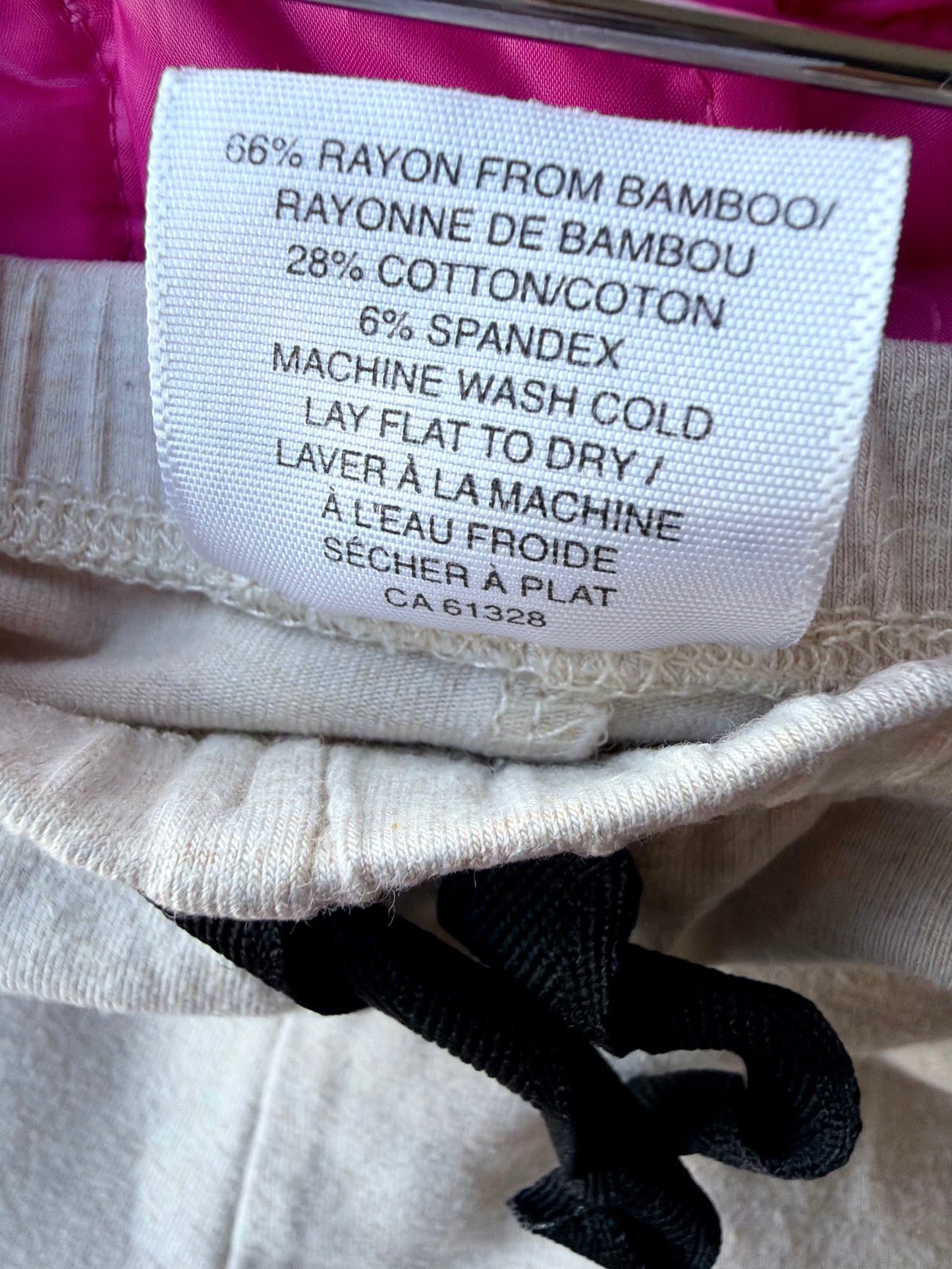 Jax + Lennon Cream Bamboo Shorties / 4-5T