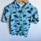 Jan & Jul Blue Whale Swimsuit / 12-18m