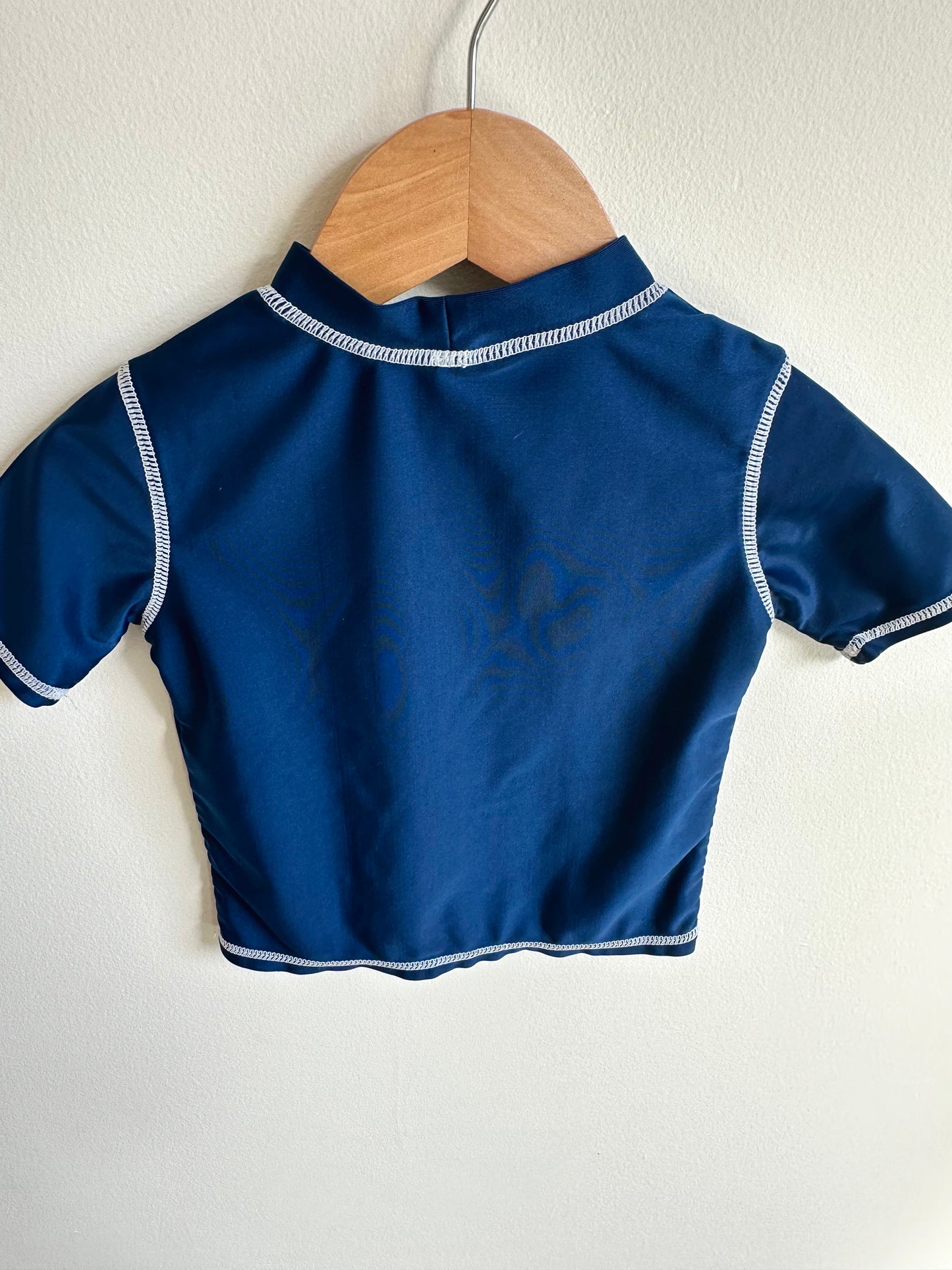 Blue Shark Swim Top / 6-9m