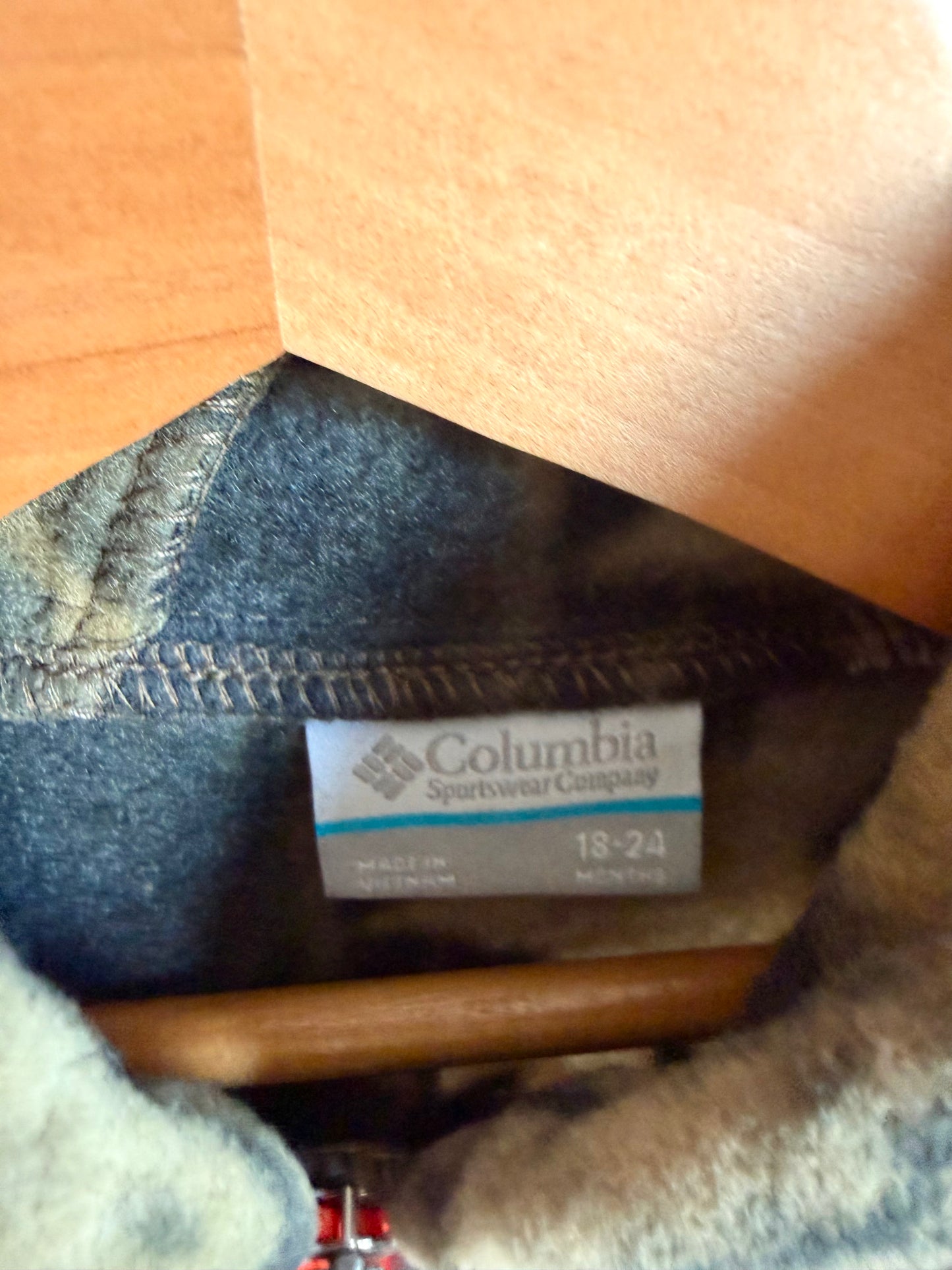 Columbia Camo Fleece Bunting Suit / 18-24m