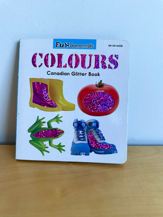 Colours Canadian Glitter Book / 0-2 years