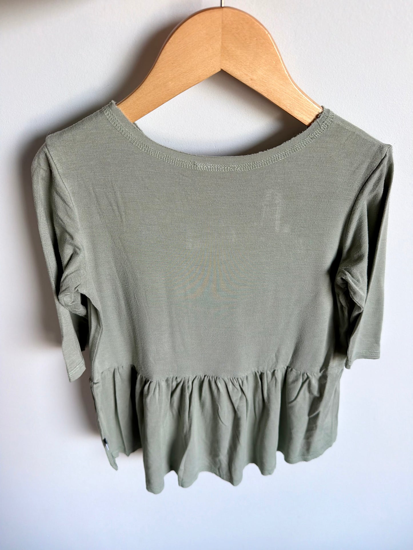 Jax + Lennon Sage Bamboo Top (PLAY) / 4-5T