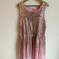 Sequins Pink Dress / 14 years (xl)