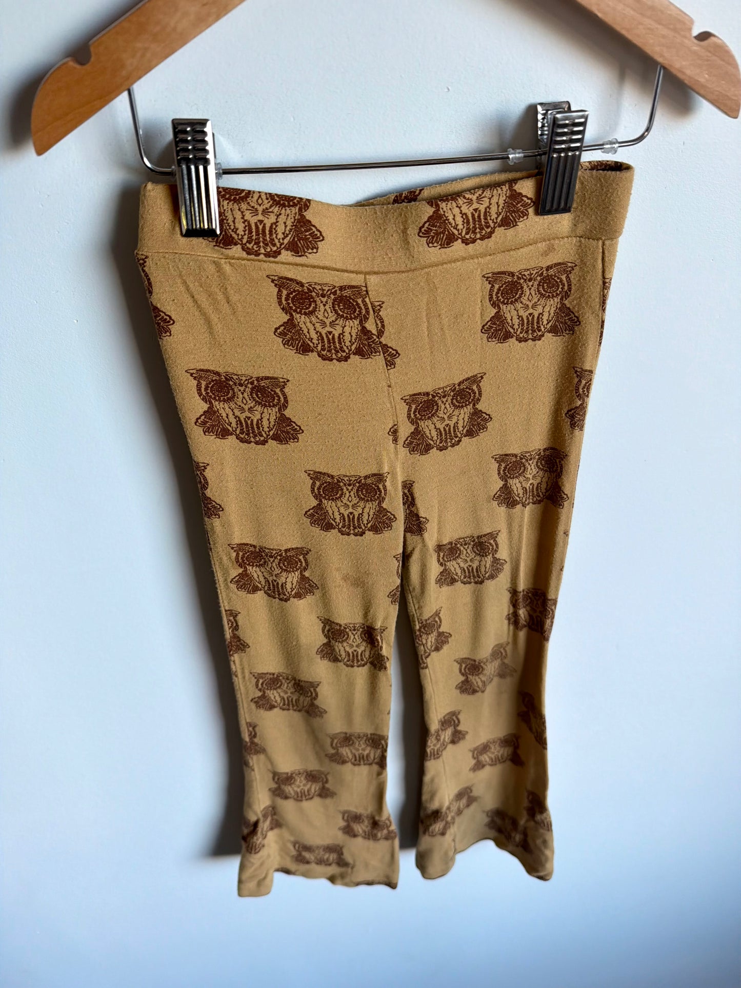 Kate Quinn Bamboo Owl Flared Pants (PLAY) / 3T