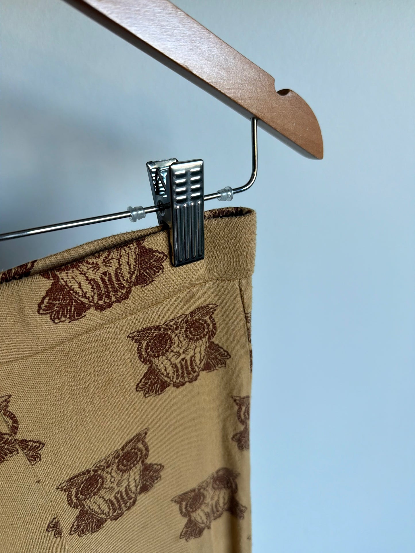 Kate Quinn Bamboo Owl Flared Pants (PLAY) / 3T