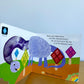 Dinoshapes Book / 0-3 years (No Shipping)