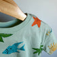 H&M Teal Fish T-shirt / 12-18m