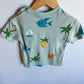 H&M Teal Fish T-shirt / 12-18m