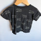 Charcoal Grey Crocodile T-shirt / 18m
