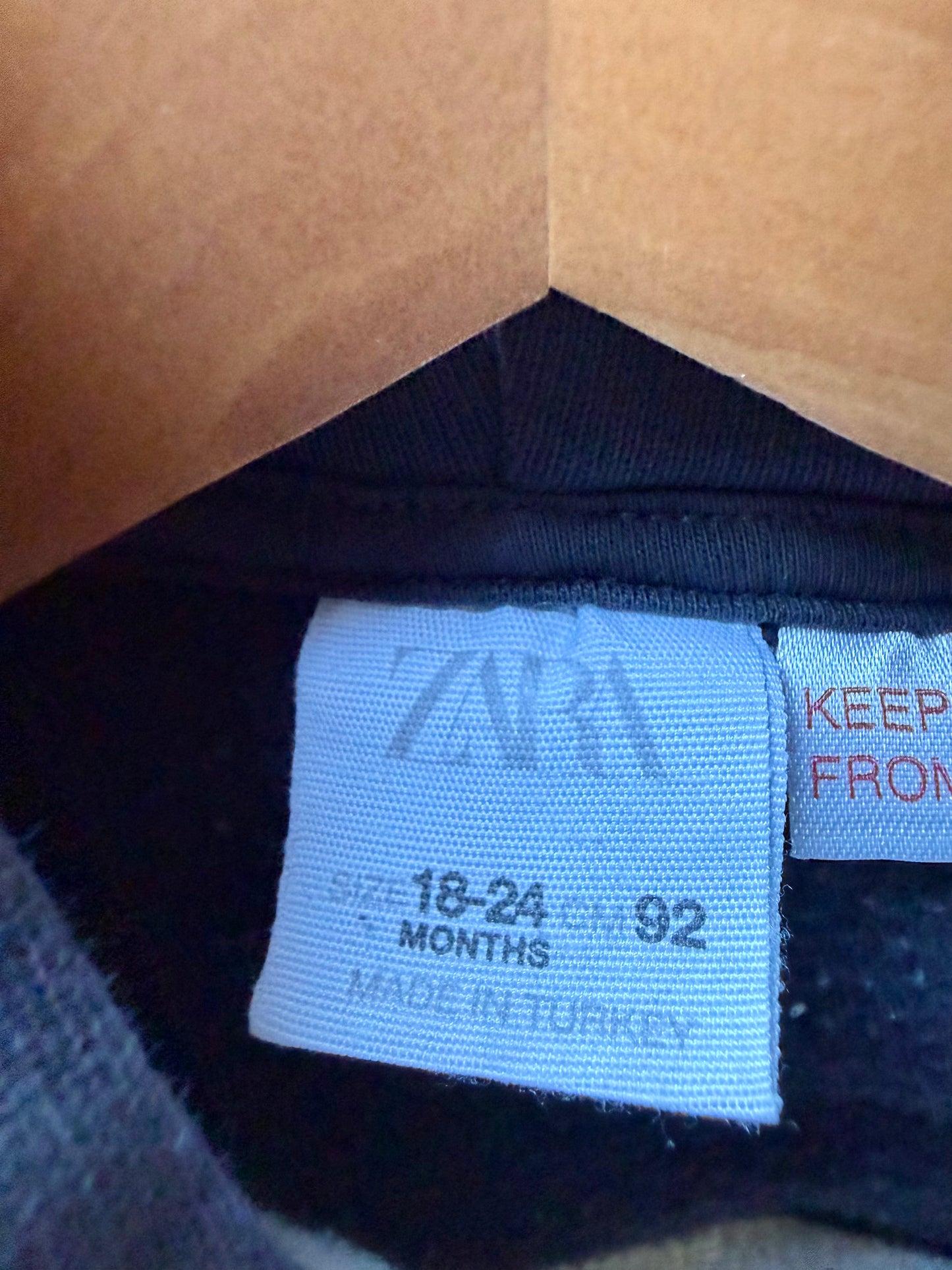 Zara Grey Colourblock Skate Hoodie (PLAY) / 18-24m