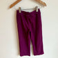 Maroon Fleece Pants / 4T