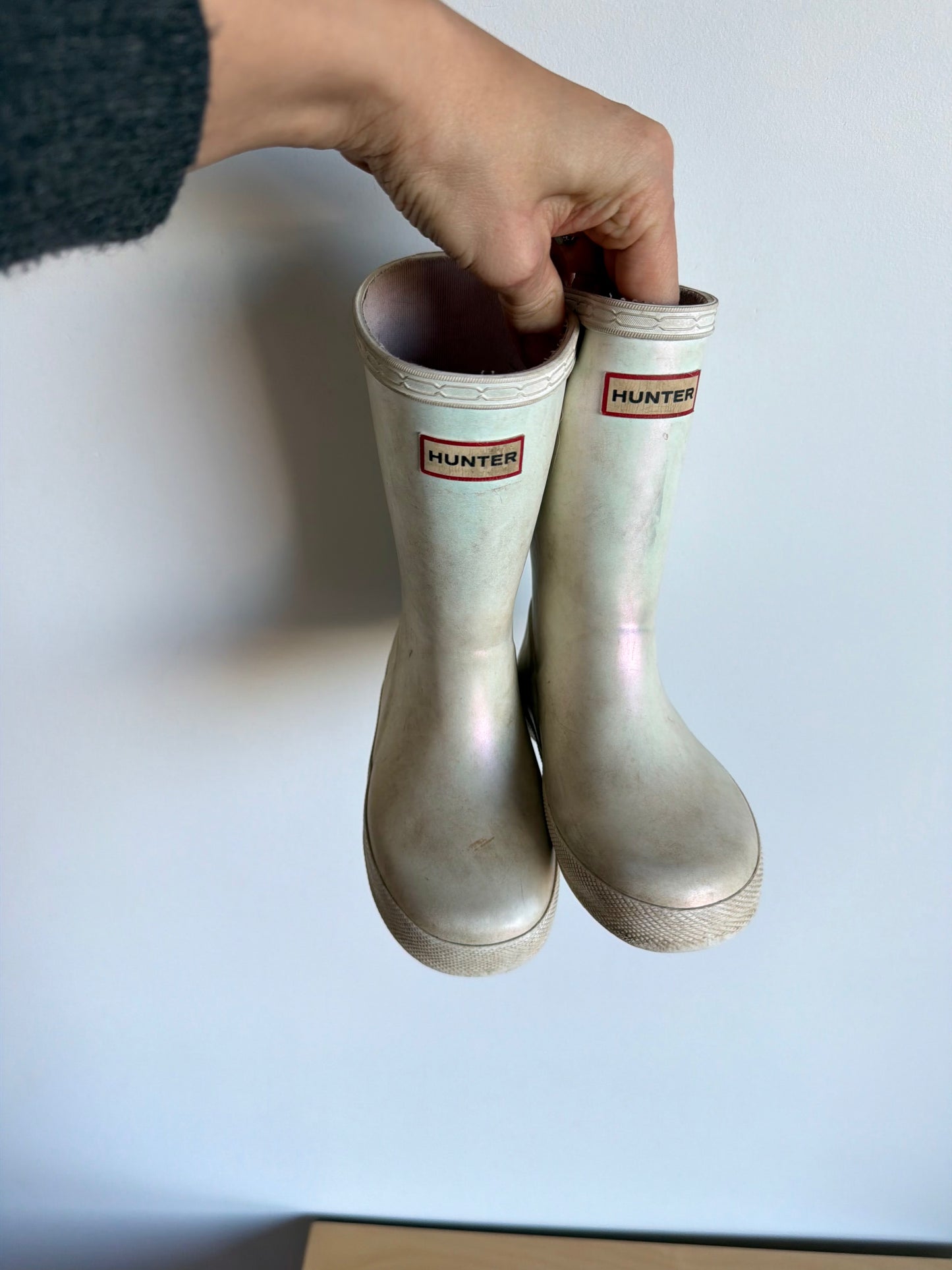 Hunter Iridescent Rain Boots (PLAY) / Size 9 Toddler Footwear