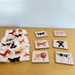 Set of Wooden Animal Cards