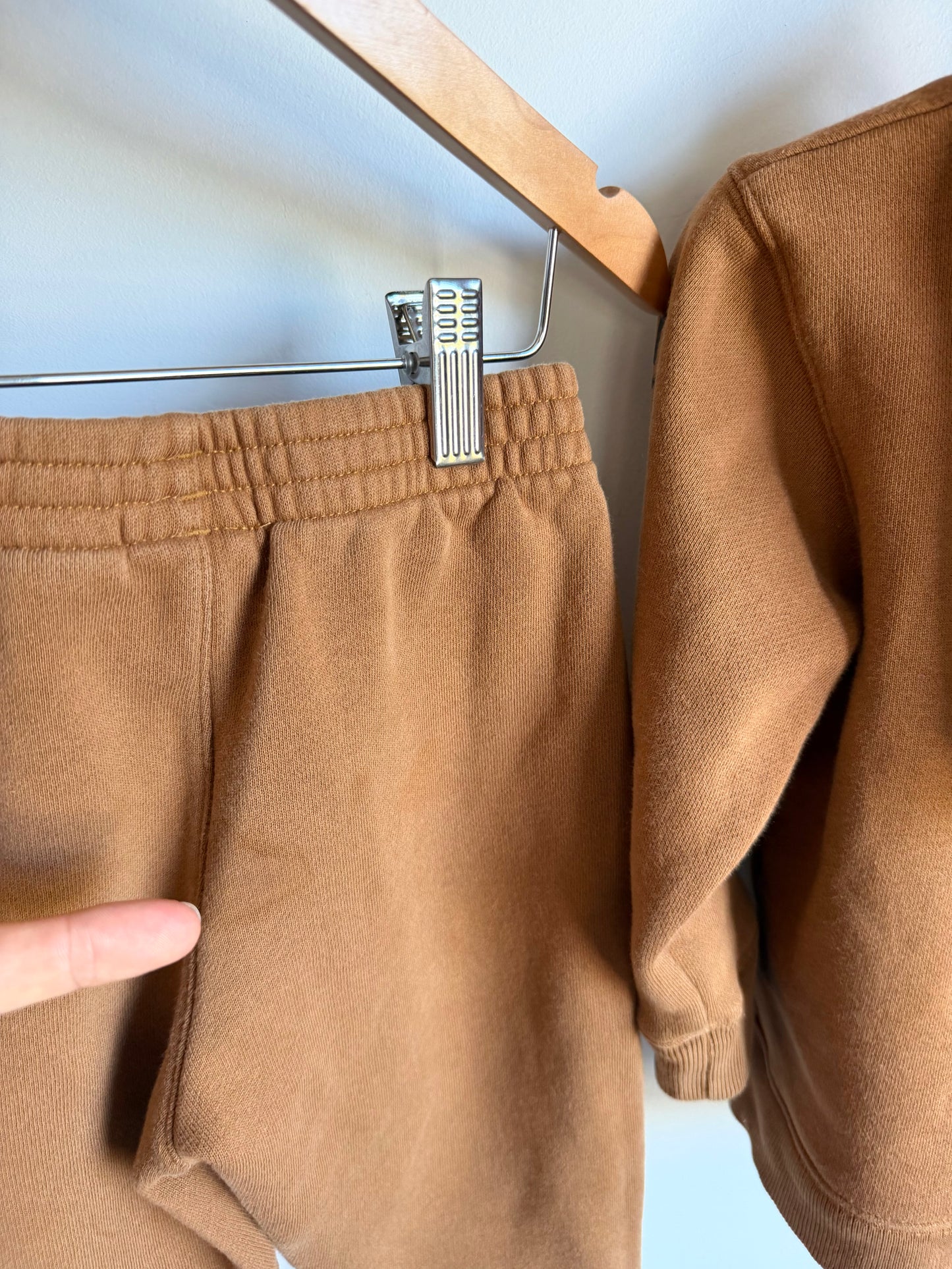 Carhartt Tan Hoodie + Joggers Set / 2T