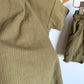 Fellow Human Olive Ribbed T-shirt + Shorts Set / 2T