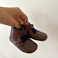 Brown Leather Robeez / 6-9m