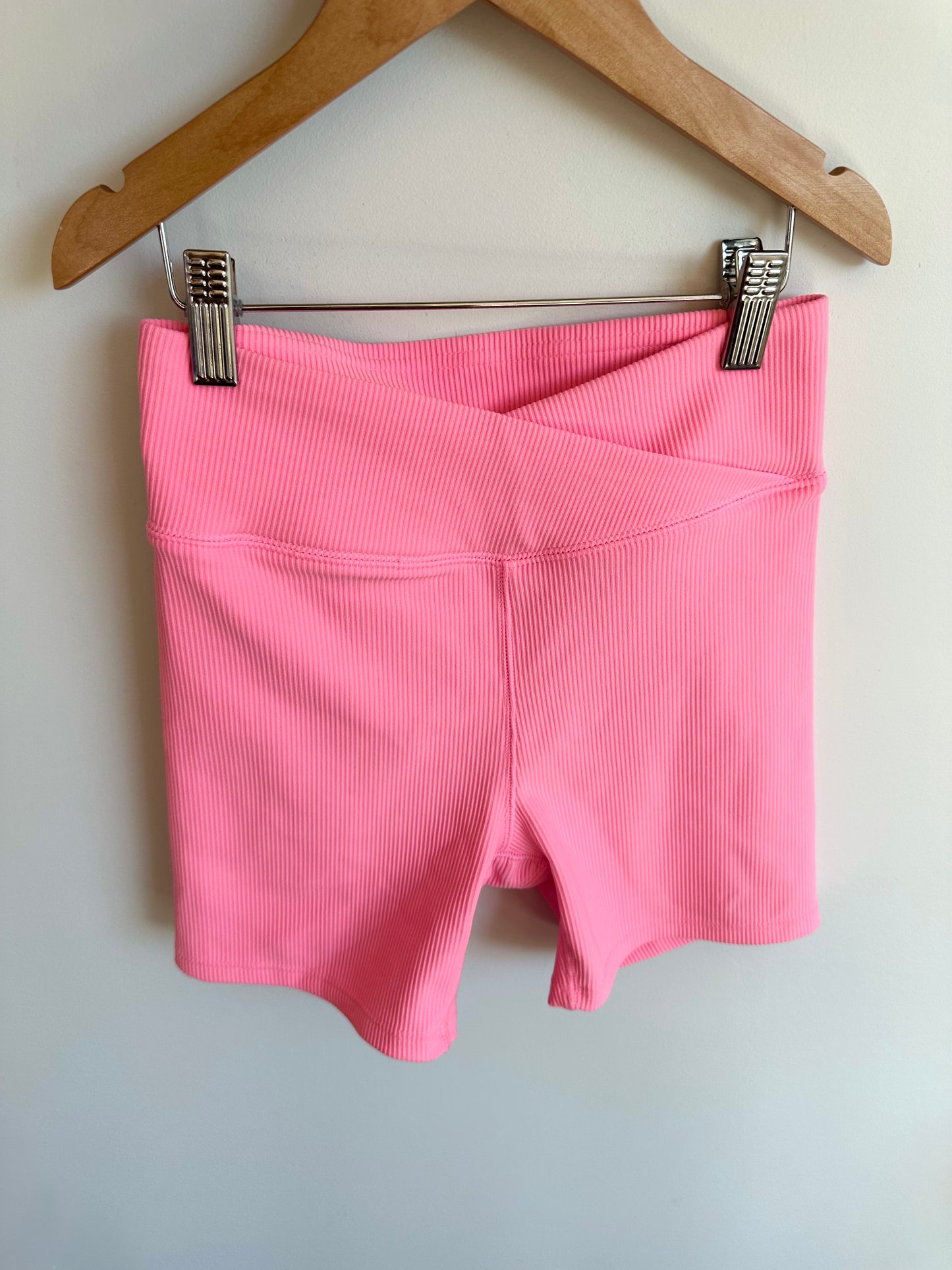 Gap Pink Rib Shorts / (XL) 12 years