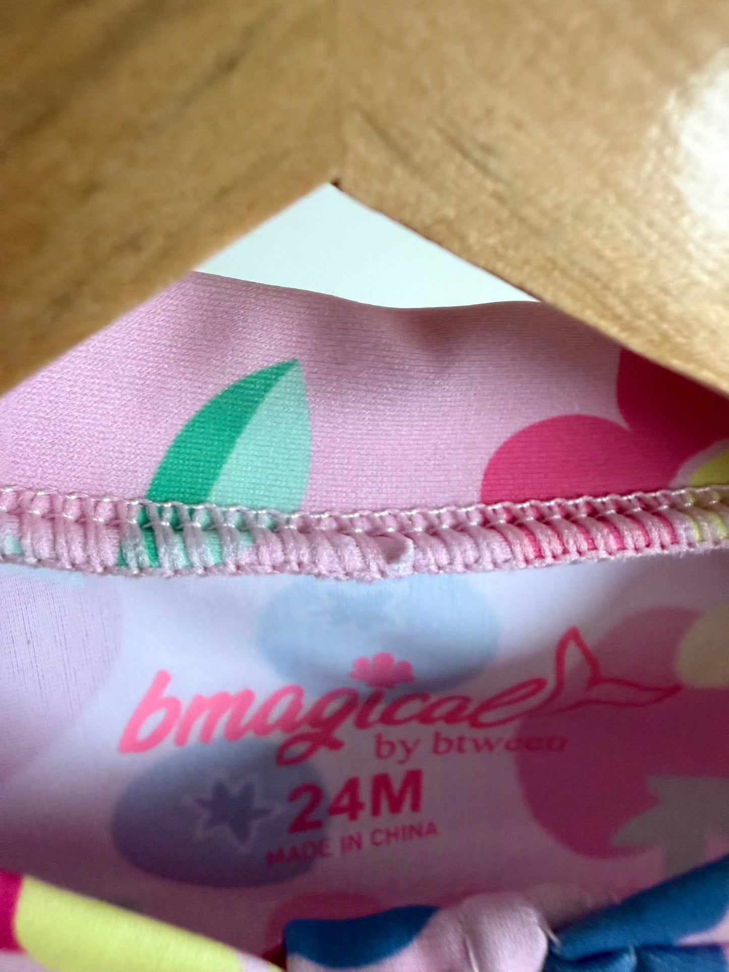 Pink Blueberry Swimsuit / 24m