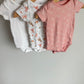 Pink Rainbow Bodysuit Set (3) / 3-6m