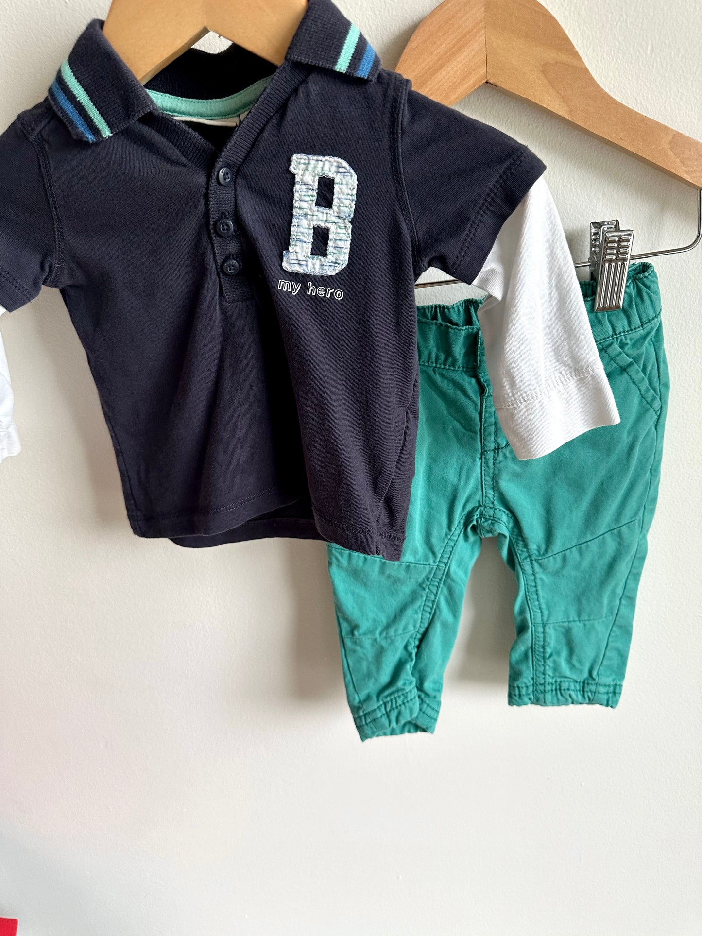 Mexx Hero Top + Pants Set / 3-6m