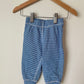 Blue Striped Pants / 9m