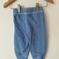 Blue Striped Pants / 9m