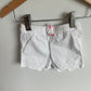 White Eyelet Shorts / 0-3m