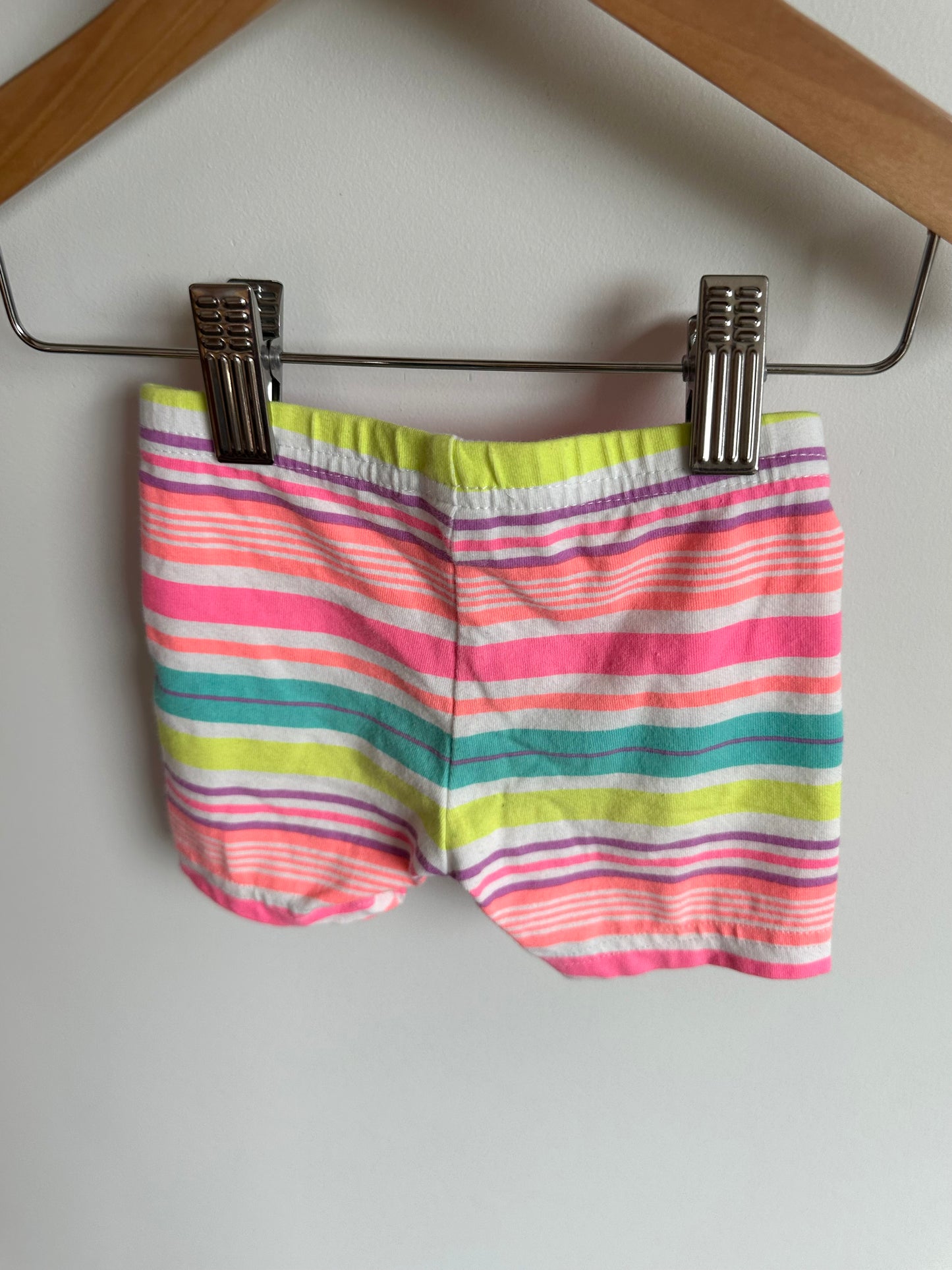 Striped Biker Shorts / 12m