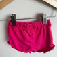 Pink Ruffle Shorts / 3-6m