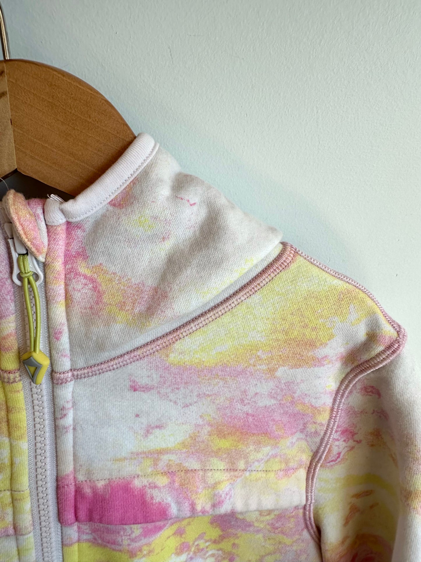 Ivivva by Lululemon Pink + Yellow Hoodie / 12 years