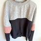 H&M Colour Block Crewneck / 10-12 years