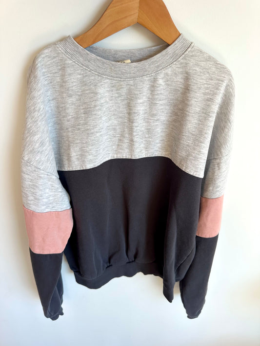 H&M Colour Block Crewneck / 10-12 years