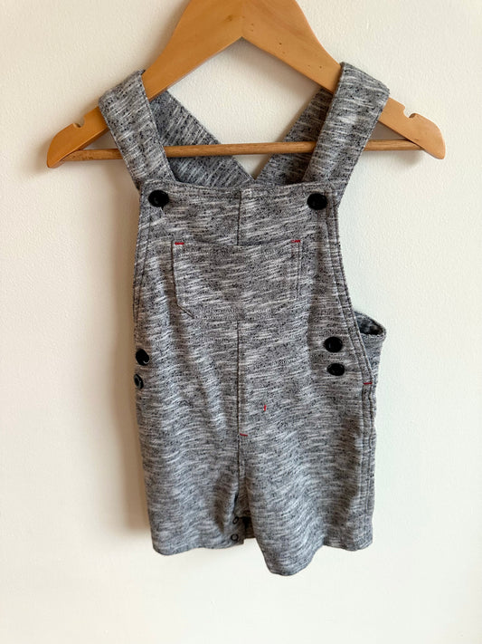 Grey Short Overalls / 3T