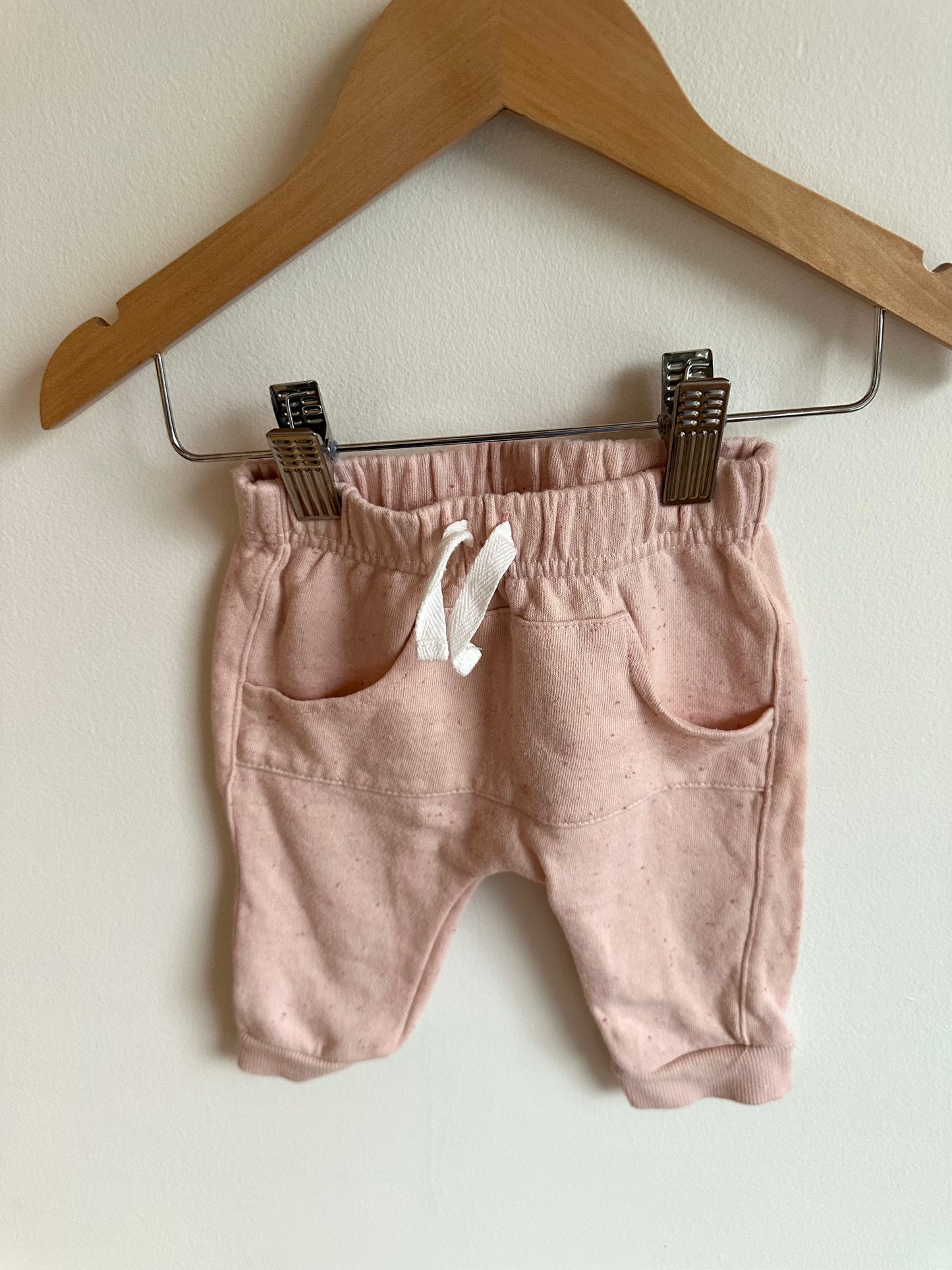 Pink Spotted Pants with Pocket / 3-6m