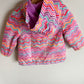 Colored Hood Chevron Jacket / 18m