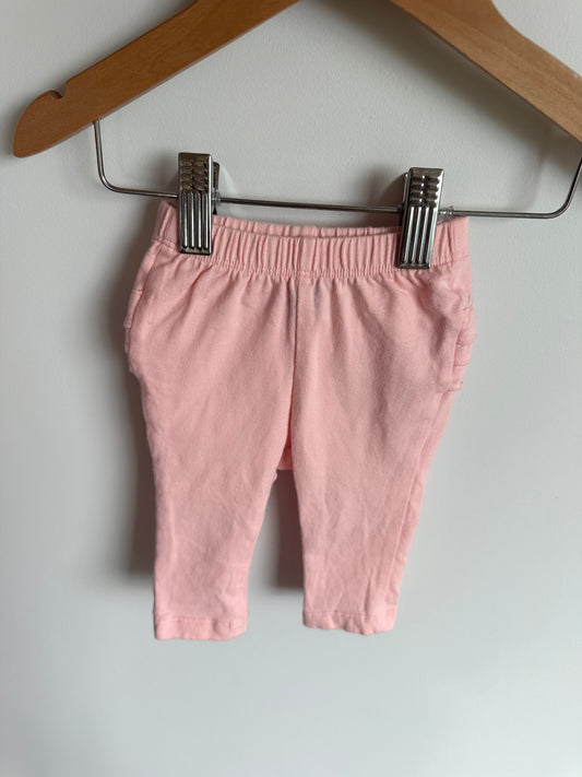 Pink Ruffle Pants / 3-6m