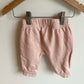 Pink Spotted Pants with Pocket / 3-6m